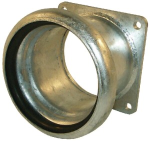 Złącze KKV z kołnierzem czworokątnym Bauer, 4" 4243000