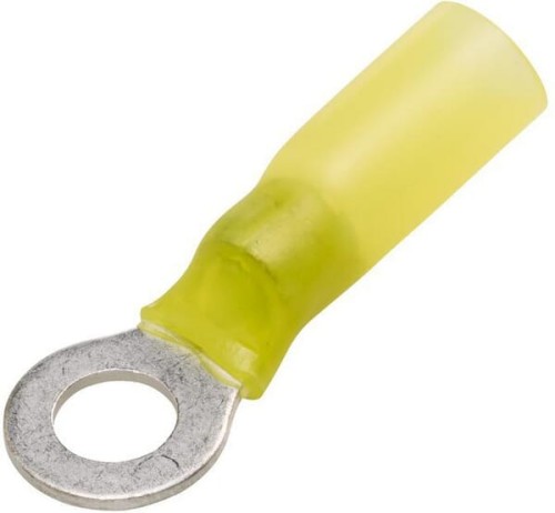 Końcówka przewodu oczkowa, żółta 4.0-6.0 mm² 8KW732576003 - Intertraktor