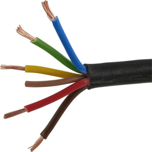 Przewód elektryczny YLY-S 5 x 0.75 mm² 1432045071 - Intertraktor