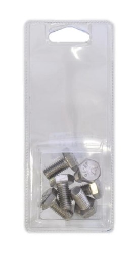 Śruba cały gwint M10x20 mm stal szlachetna A2 6 szt. KR9331020RVSP006 - Intertraktor