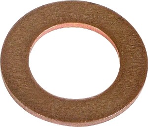 Podkładka miedź  8X14X1mm 200216101