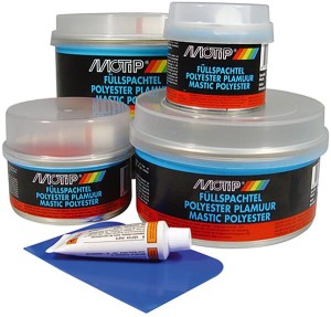 Uniwersalna dwuskładnikowa szpachla, 250 g 000051