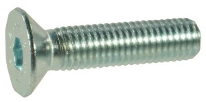 Śruba imbusowa stożkowa DIN7991 M8x12 mm ocynk kl. 10.9 Kramp 7991812