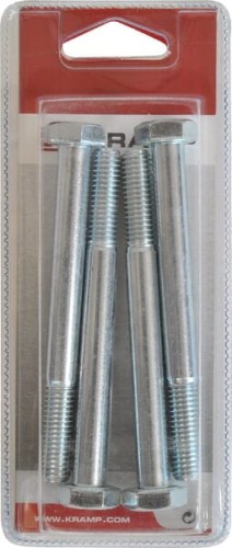 Śruba pół gwint M10x100 mm kl.8.8 ocynk 4 szt. KR93110100P004 - Intertraktor