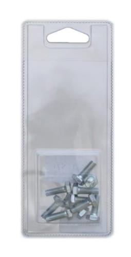 Śruba cały gwint M6x16 mm kl.8.8 ocynk 10 szt. KR933616P010 - Intertraktor