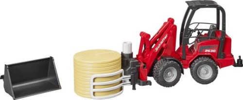 Ładowarka kompaktowa Schäffer 2630 z chwytakiem bel+1 belą okrągłą U02192 - Intertraktor