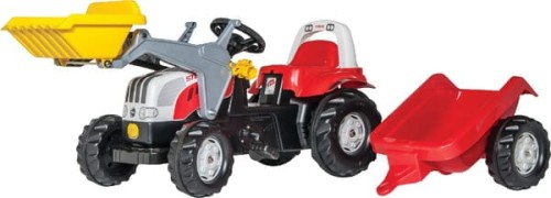 Traktor RollyKid Steyr z ładowaczem czołowym i przyczepą R02393 - Intertraktor