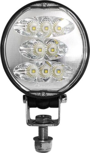 Lampa robocza LED, owalna 40W 3800lm 10/30V światło rozproszone 8 LED Kramp LA10440 - Intertraktor