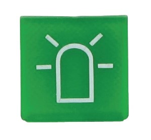 Symbol obrotowego światła ostrzegawczego 9XT713630281