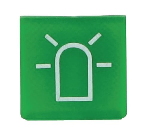 Symbol obrotowego światła ostrzegawczego 9XT713630281 - Intertraktor