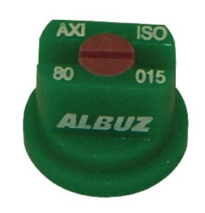 Rozpylacz płaskostrumieniowy AXI 80° 015 zielony ceramiczny Albuz AXI80015