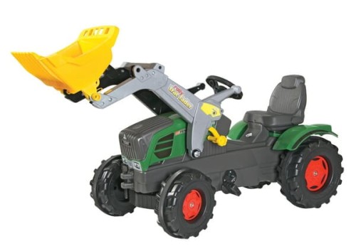 Traktor z napędem na pedały i ładowaczem Fendt 211 Vario wiek od 3 lat RollyFarmtrac Rolly Toys R61105 - Intertraktor