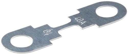 Bezpiecznik blaszany, 40A L=41 mm op. 10 szt. Hella 8JS713575112 - Intertraktor