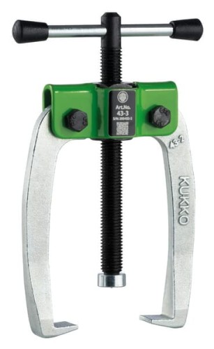 Ściągacz 2-ramienny 43-3 Ø 80 mm - głębokość mocowania 80 mm KUKKO 1821015946 - Intertraktor