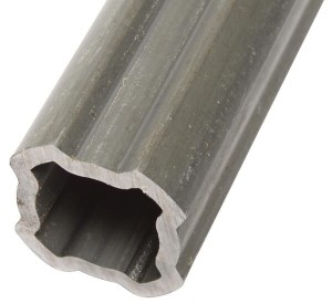Rura profilowana wewnętrzna powlekana czterokątna S6 Ø wew. 37.9 Ø zew. 47.4x4.8 mm L=1.5 m Bondioli&Pavesi 2453N1500