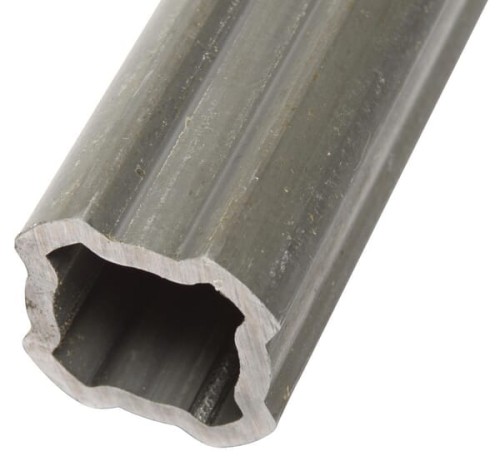 Rura profilowana wewnętrzna powlekana czterokątna S6 Ø wew. 37.9 Ø zew. 47.4x4.8 mm L=1.5 m Bondioli&Pavesi 2453N1500 - Intertraktor