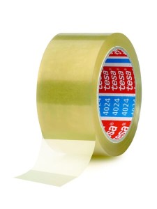 Taśma pakowa PP akrylowa, cicha 66 m x 50 mm, TesaPACK® T040240023404