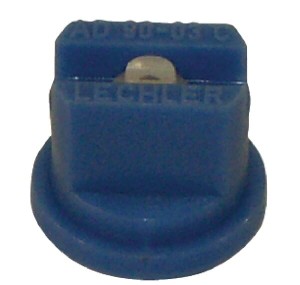 Rozpylacz płaskostrumieniowy AD 90° 03 niebieski ceramiczny Lechler AD9003C