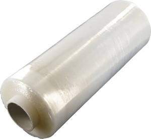Folia stretch, 300 mm x 300 m przeźroczysta VPM13140