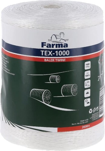 Sznurek do maszyn rolniczych Tex-1000 2000 m 955010FA - Intertraktor