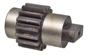 Koło zębate małe zęby proste, pasuje do Cyklop 51957214060050