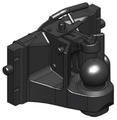 Zaczep kulowy K80 05633061A02 - Intertraktor