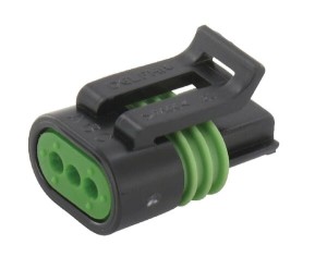 Obudowa wtyczki 3 P. Fem. MP150.2S DE12162182