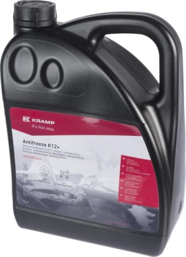 Koncentrat płynu do chłodnic K12+ Kramp, 5 l OAT600005KR - Intertraktor