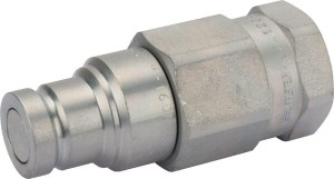 Szybkozłącze płaskie FFH wtyczka 3/8" gwint wewnętrzny 1/2" BSP FFH0612GASM