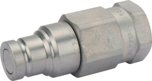 Szybkozłącze płaskie FFH wtyczka 3/8" gwint wewnętrzny 1/2" BSP FFH0612GASM - Intertraktor