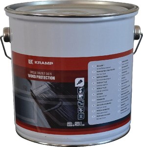 Impregnat do drewna żelowy Kramp, orzech 2,5 l 017116047258KR