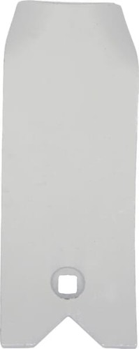 Osłona grządzieli 240x100 mm wzmocniona wygięta, 1-otw. pasująca do Unia Kramp 1738050070N - Intertraktor