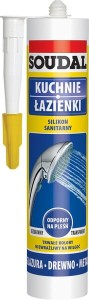 Silikon sanitarny 280 ml, biały 137515SOU