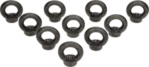 Nakrętka z uchem C15 E Kramp, M10 58210B - Intertraktor