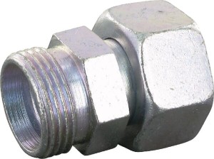 Złącze proste z nakrętką M30x2 22L - M30x2 22L KOVO22L22L