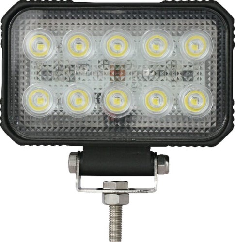 Lampa robocza LED, prostokątna, 15W 1900 lm 10/30V światło rozproszone 10 LED Kramp LA10021 - Intertraktor