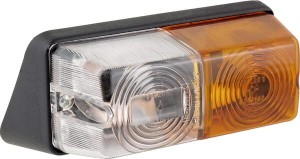 Lampa kierunkowskazu i postoju, prawa, przednia, prostokątna, przykręcana Promot 1400691210