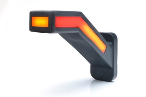 Lampa obrysowa LED lewa, 12-24V z kierunkowskazem dynamicznym Kramp LA30164INDX - Intertraktor