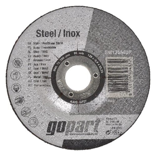 Tarcza do szlifowania stal / inox gopart, 230 x 6,4 mm GW23064GP - Intertraktor