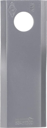 Nożyk kosiarki rotacyjnej lewy 122x45x4 mm otwór Ø 18.25 mm okrągły pasuje do Kuhn 25 szt. 56451200 - Intertraktor