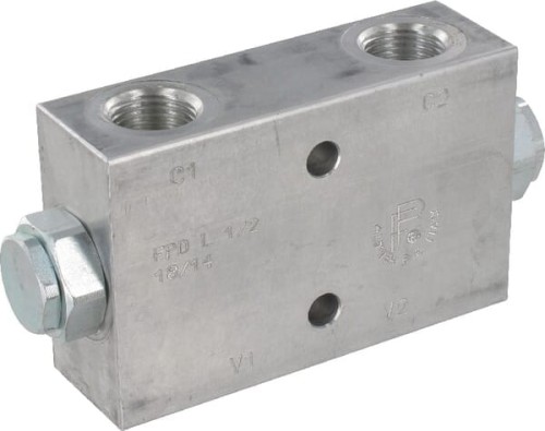 Zawór zwrotny podwójny 1/4 B FPD03DF - Intertraktor