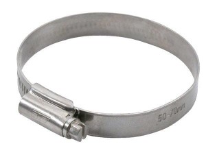 Opaska ślimakowa HC V2A Kramp, 50 - 70 mm HC5070RVS