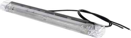 Lampa obrysowa LED, prostokątna, 12/24V przezroczysta, przykręcana Waś 1400690860 - Intertraktor