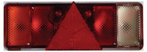 Lampa zespolona tylna, 110, lewa, 12 V 140030110 - Intertraktor