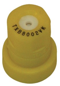 Rozpylacz wirowy o pustym stożku TXB 80° 02 żółty ceramiczny TeeJet TXB8002VK