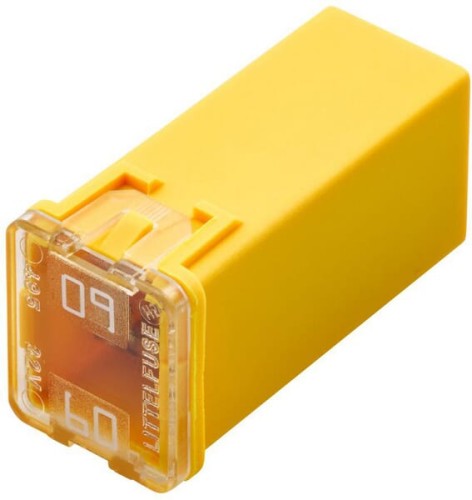 Bezpiecznik samochodowy Pal, 60A L= 23.1 mm żółty 1 szt. Hella 8JS740026441 - Intertraktor