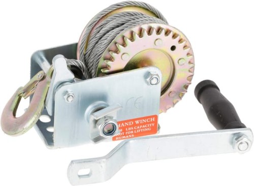 Wyciągarka linowa z korbą, 405 kg 1567490450 - Intertraktor