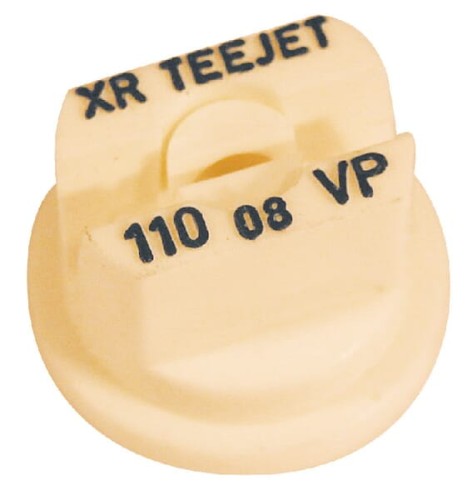Rozpylacz płaskostrumieniowy XR 110° 08 biały z tworzywa sztucznego TeeJet XR11008VP - Intertraktor