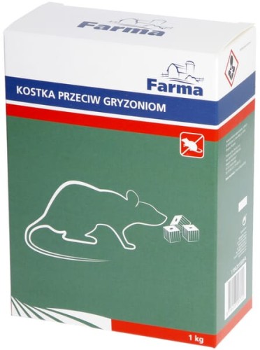 Kostka na myszy i szczury 1 kg Farma 1704201000FA - Intertraktor