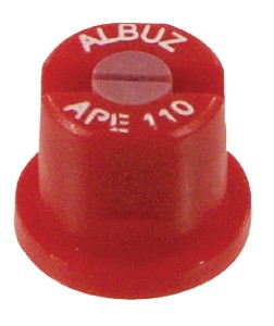 Rozpylacz płaskostrumieniowy APE 110° 03 czerwony ceramiczny Albuz APE110RED